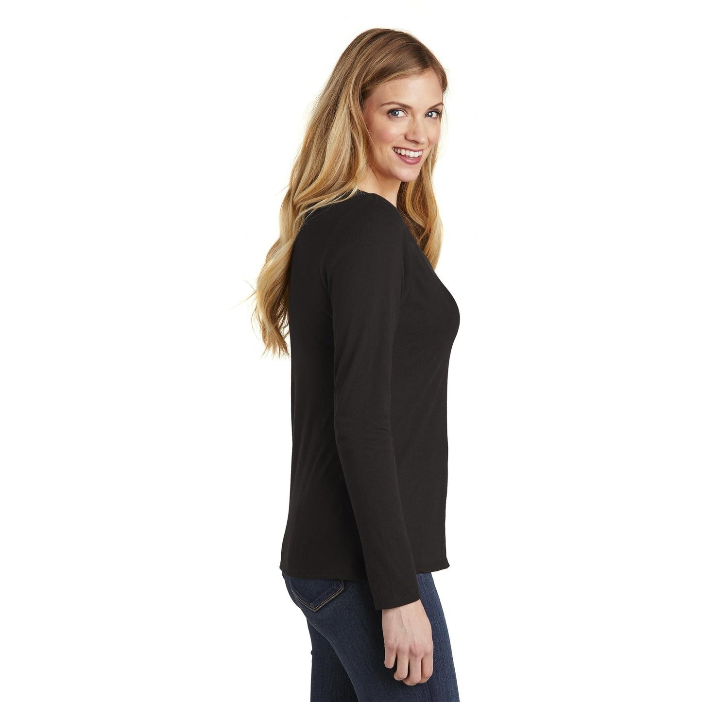 Black T-Shirts - District - Soft Cotton Tee - Stylish Design