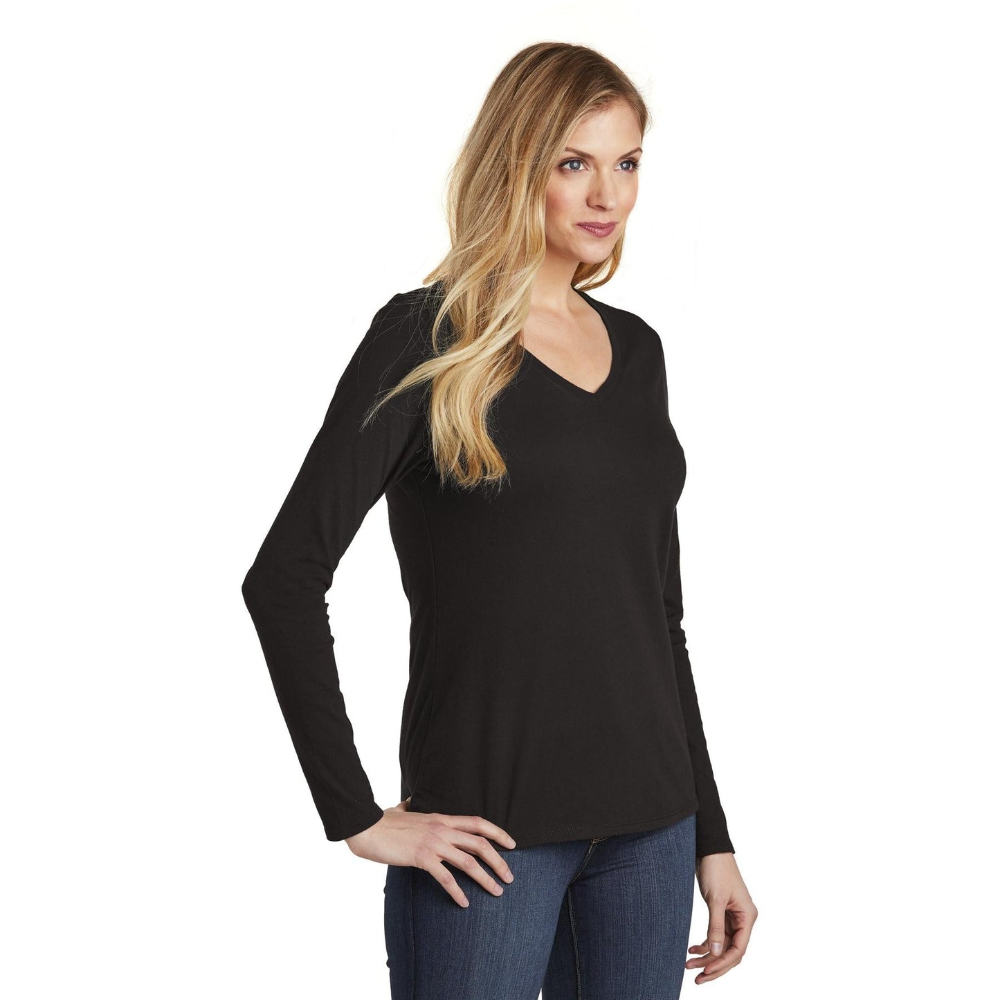 Black T-Shirts - District - Soft Cotton Tee - Stylish Design