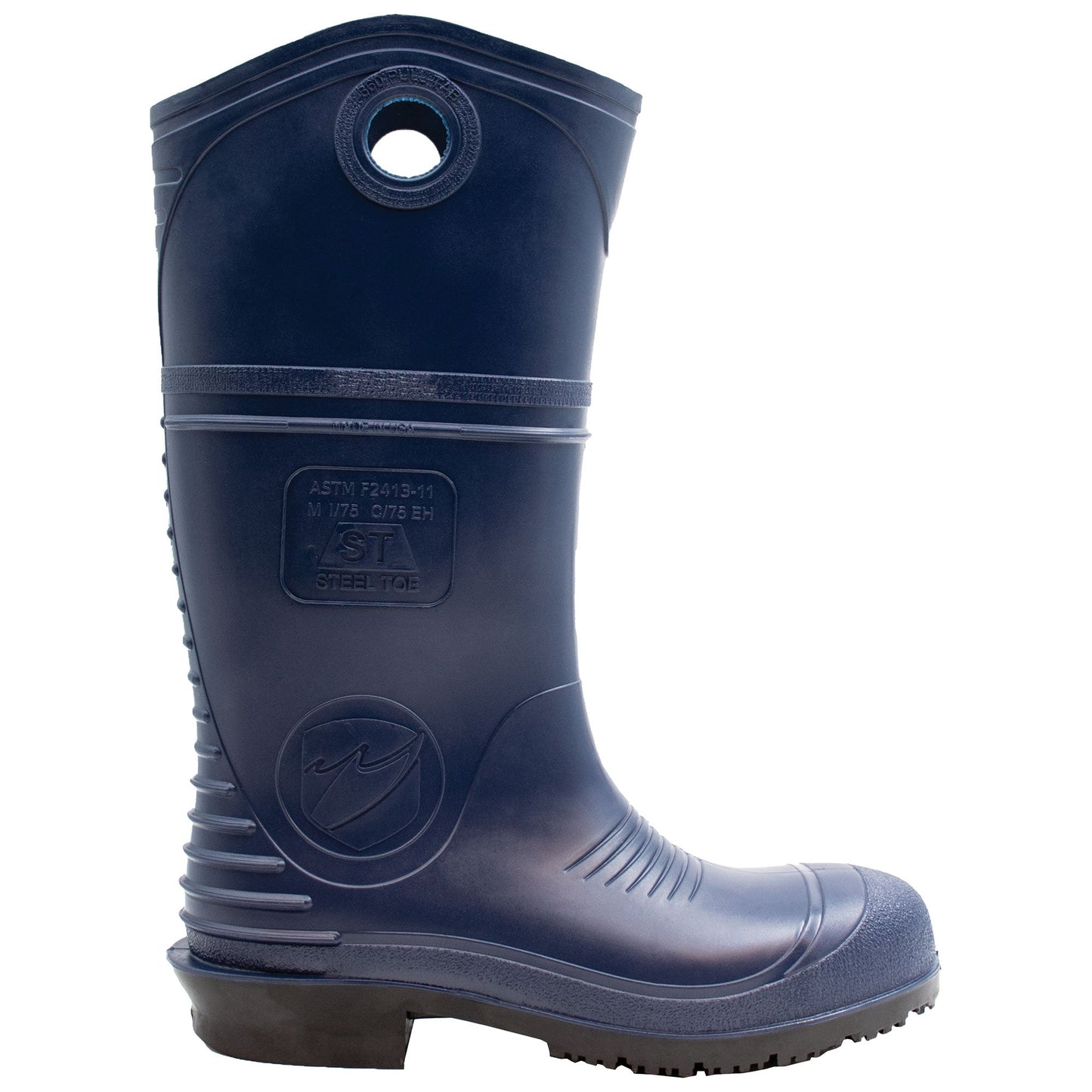 Blue Work Boots - Dunlop - Waterproof Durability