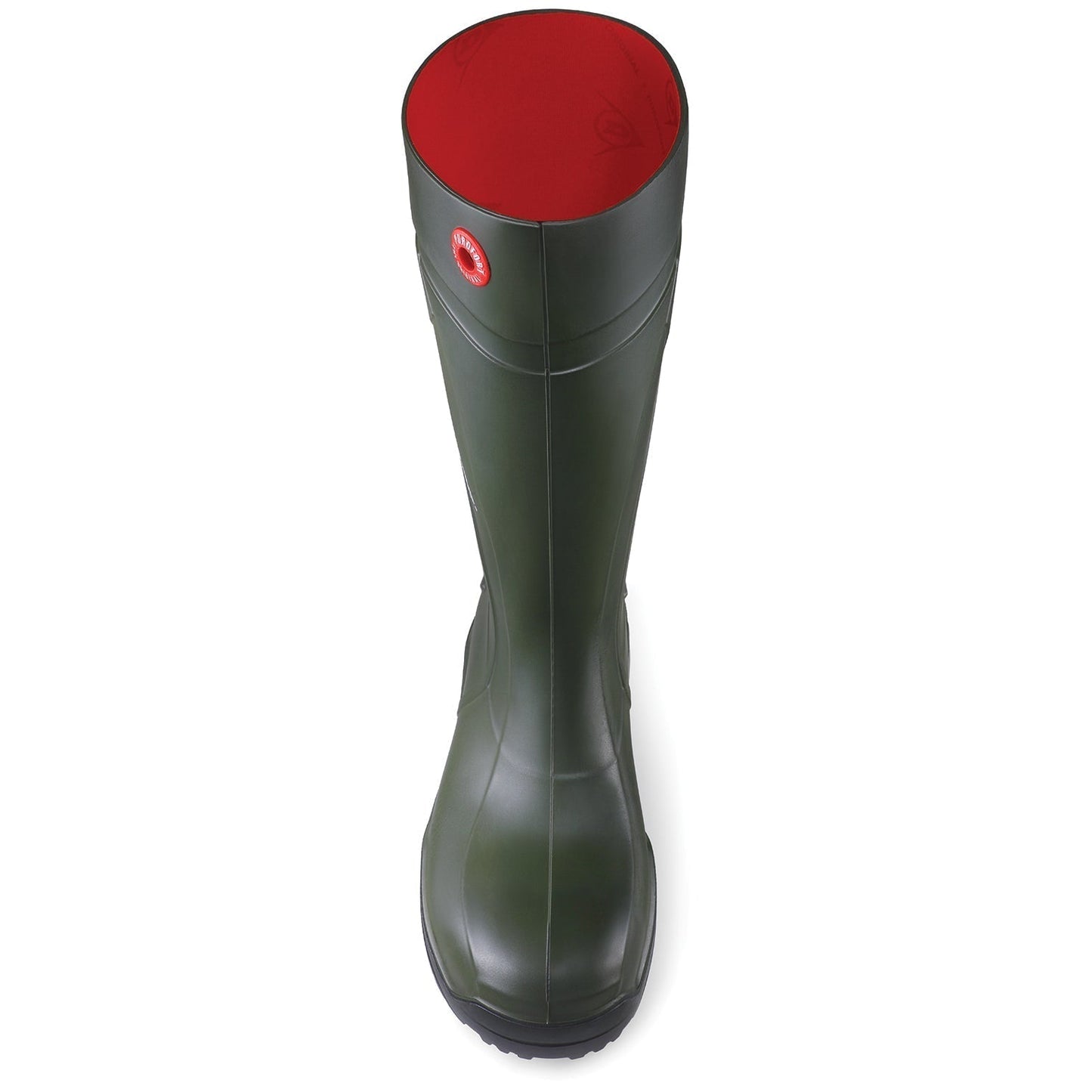 Green Work Boots - Dunlop - Waterproof and Comfortable