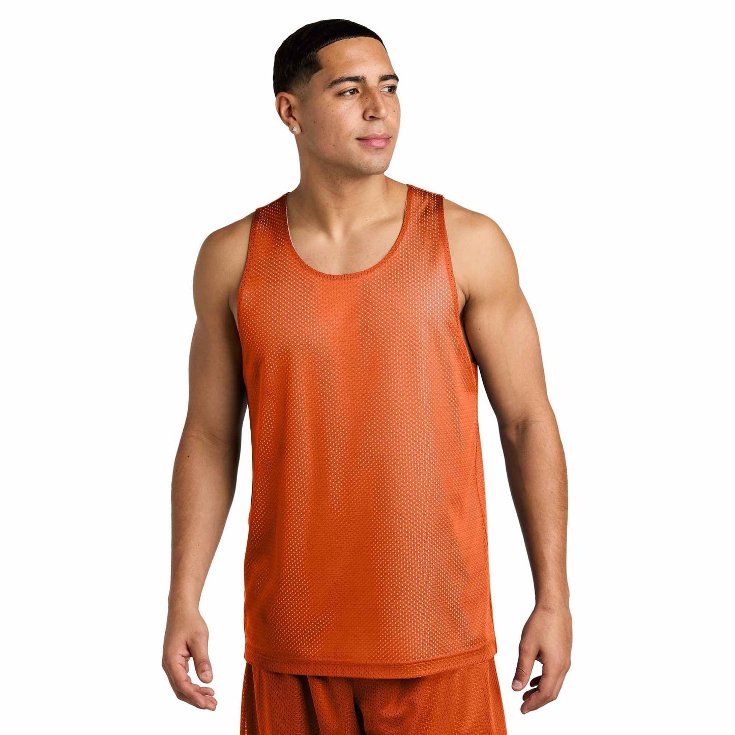 Black/Deep Red Tank Tops - Sport-Tek - Moisture-Wicking