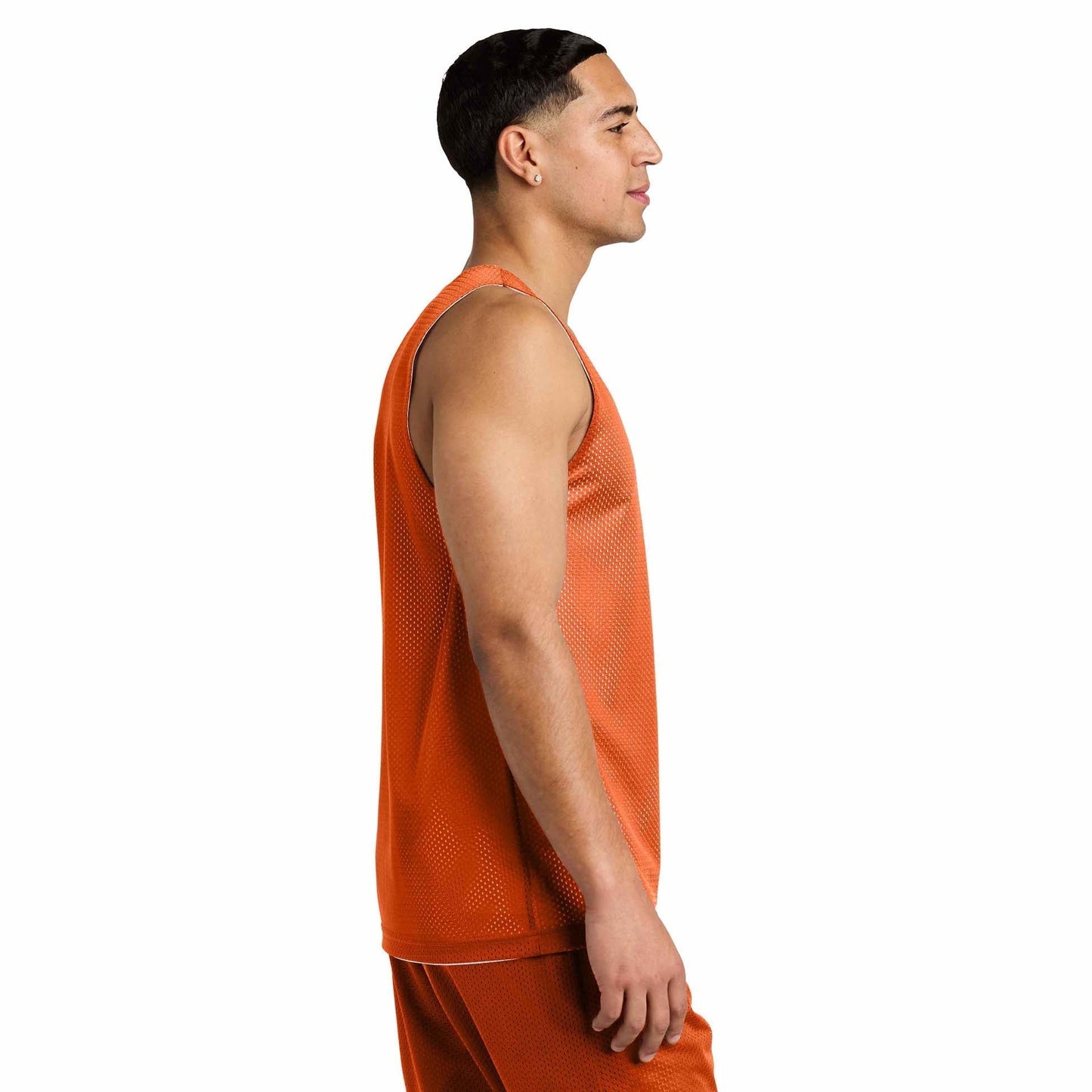 Black/Deep Red Tank Tops - Sport-Tek - Moisture-Wicking