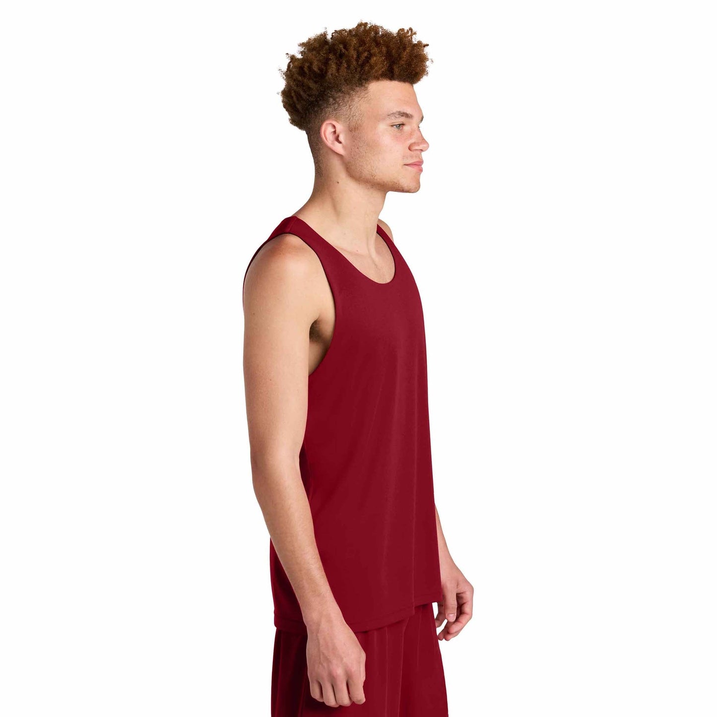 Black/White Tank Tops - Sport-Tek - Lightweight Fabric