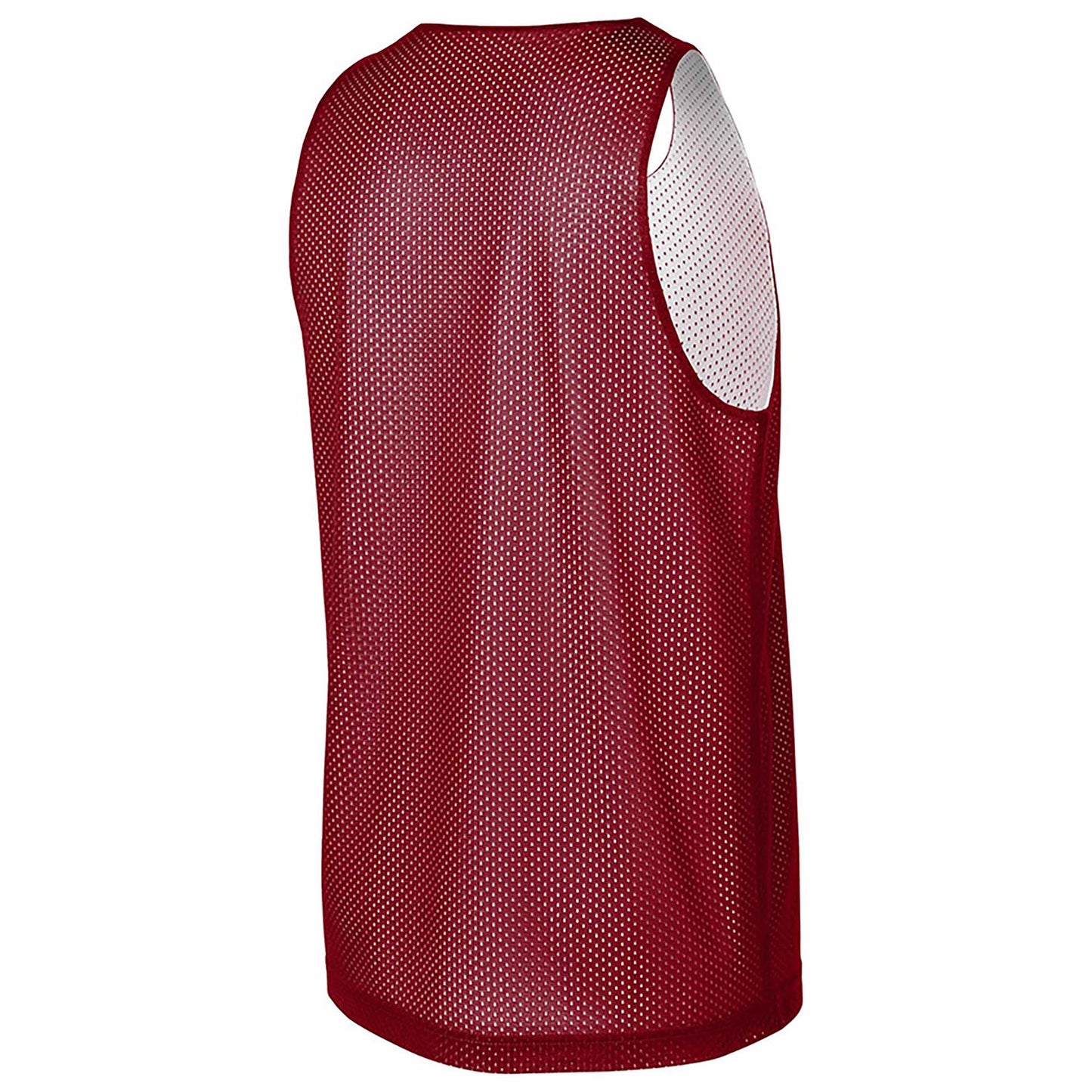 Black/Deep Red Tank Tops - Sport-Tek - Moisture-Wicking