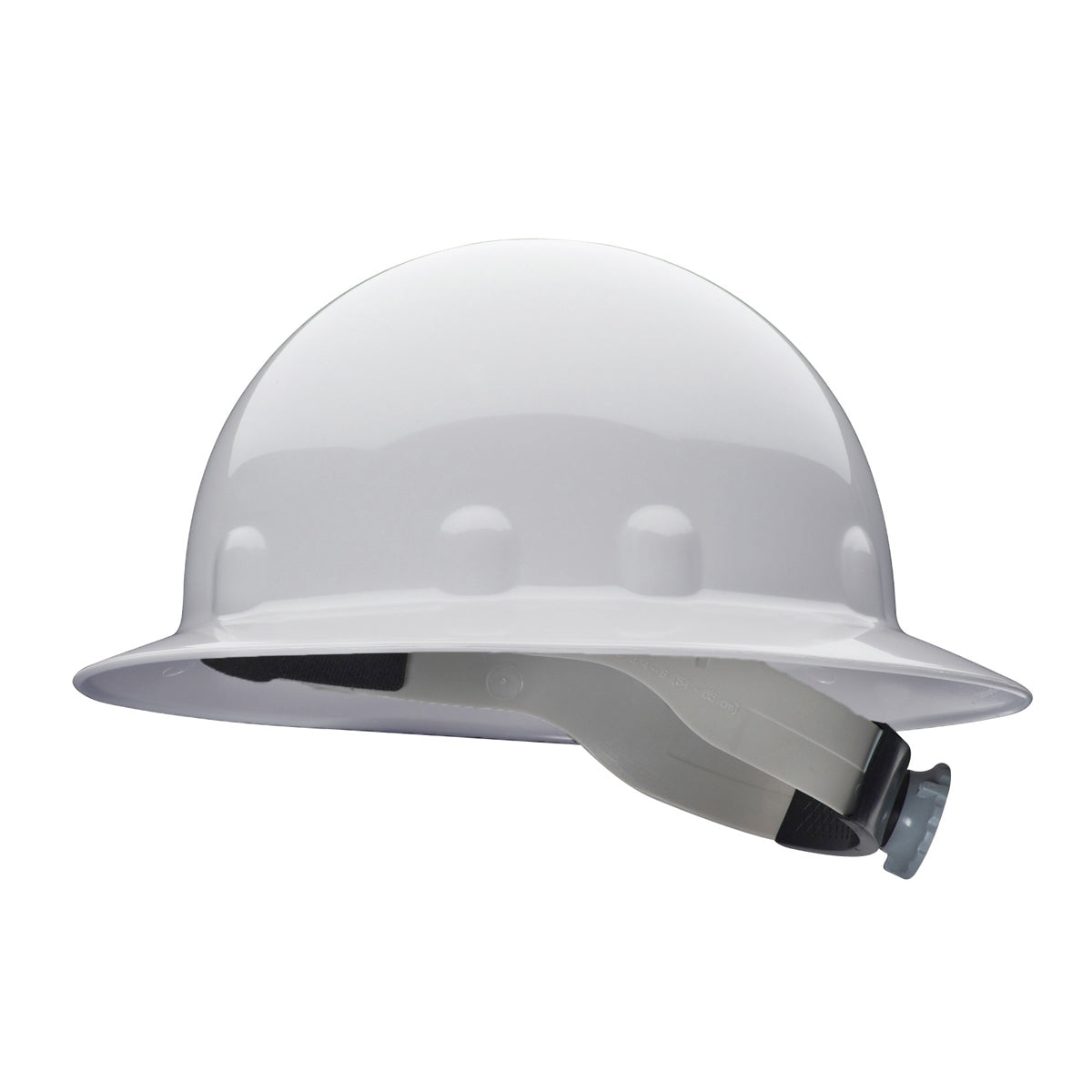 White Hard Hats - Fibre Metal - Full Brim Safety