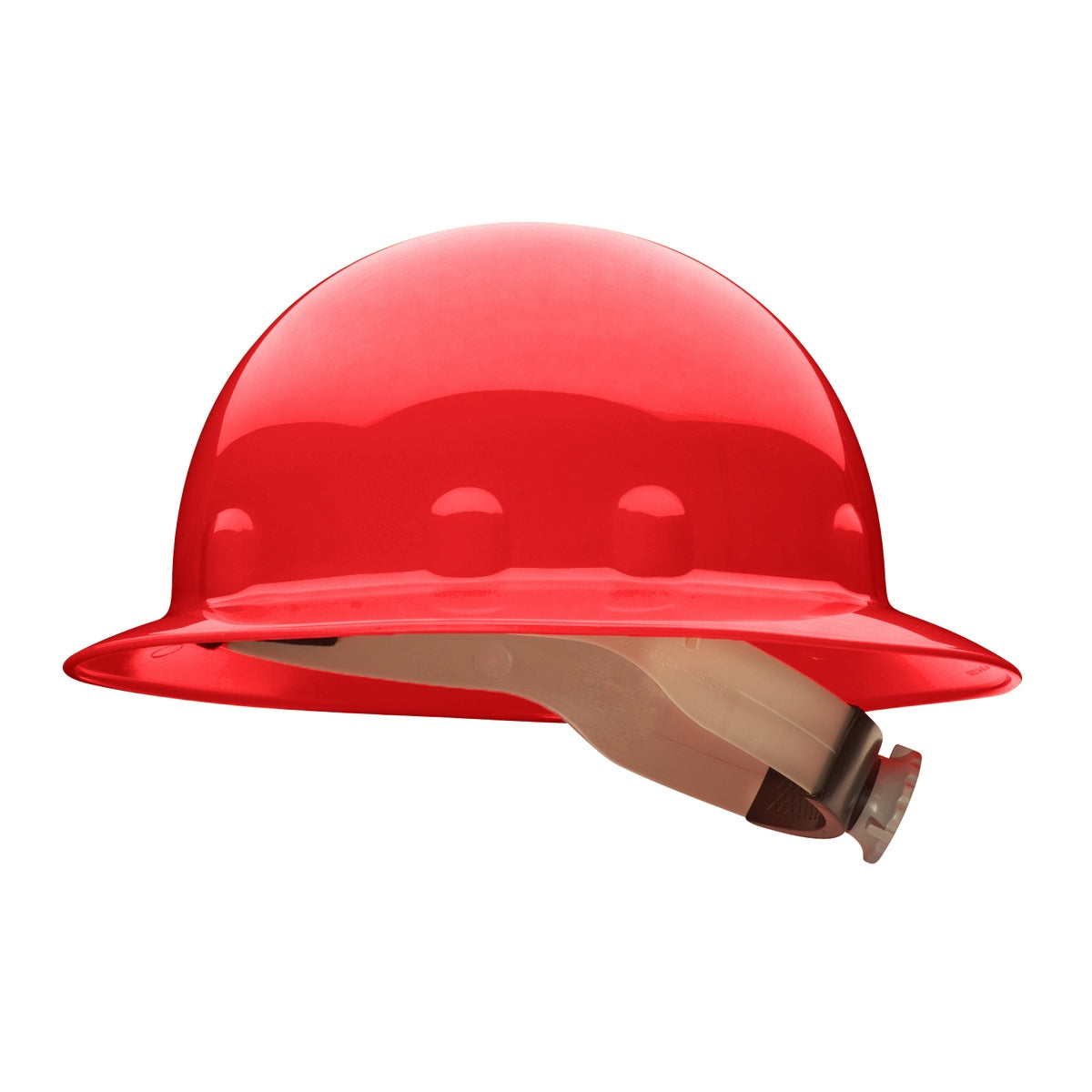 White Hard Hats - Fibre Metal - Full Brim Safety