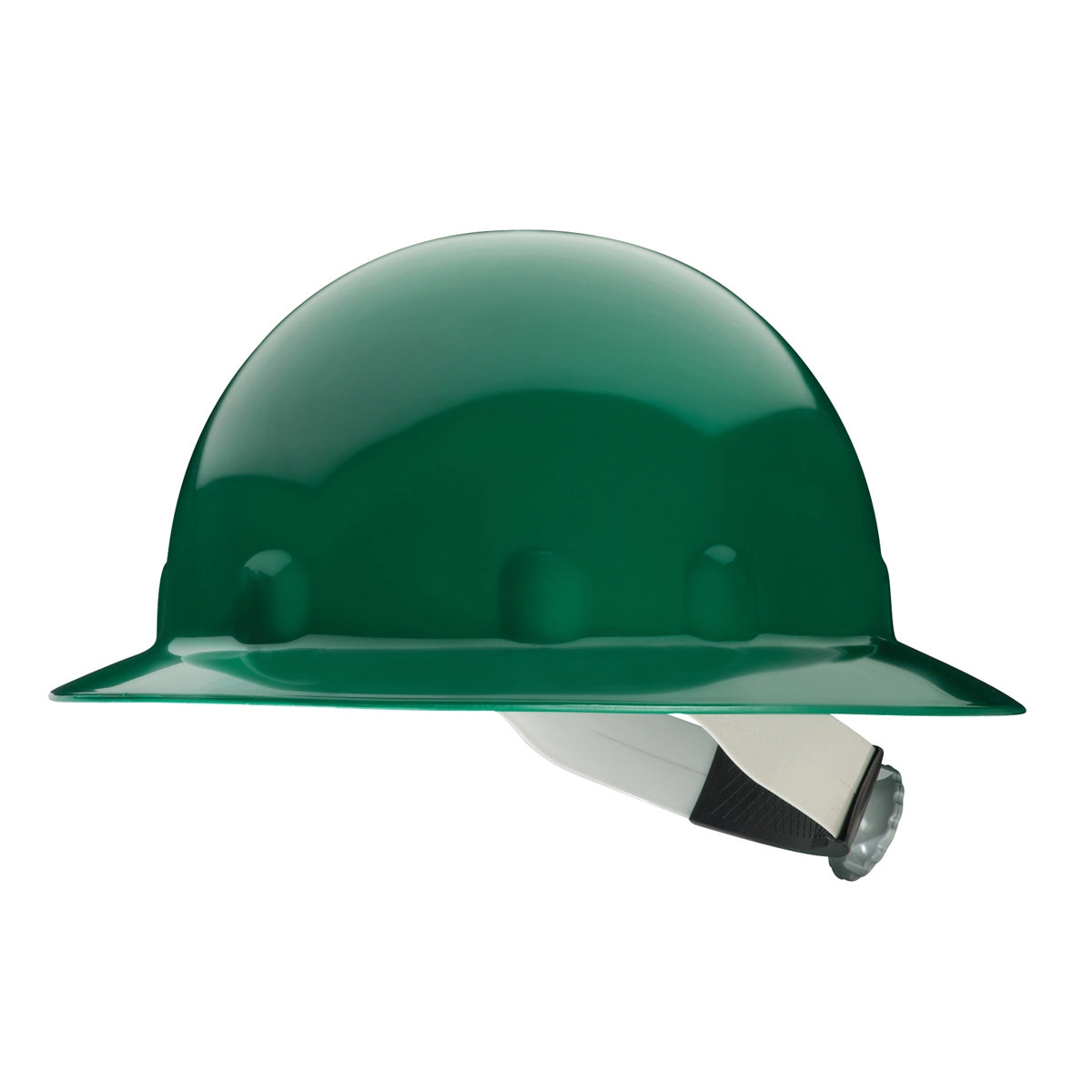 White Hard Hats - Fibre Metal - Full Brim Safety