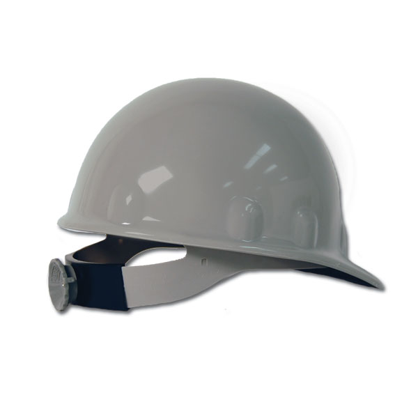 White Hard Hats - Fibre Metal - Impact Resistant