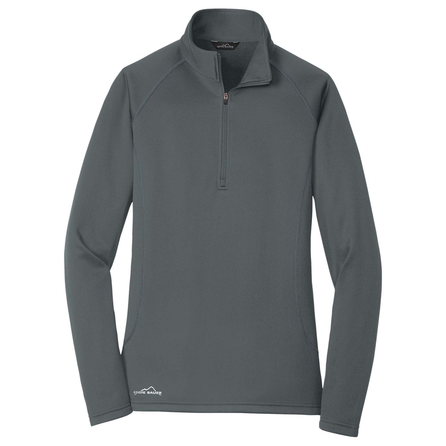 Black Smooth Sweatshirt - Eddie Bauer - Versatile Fleece