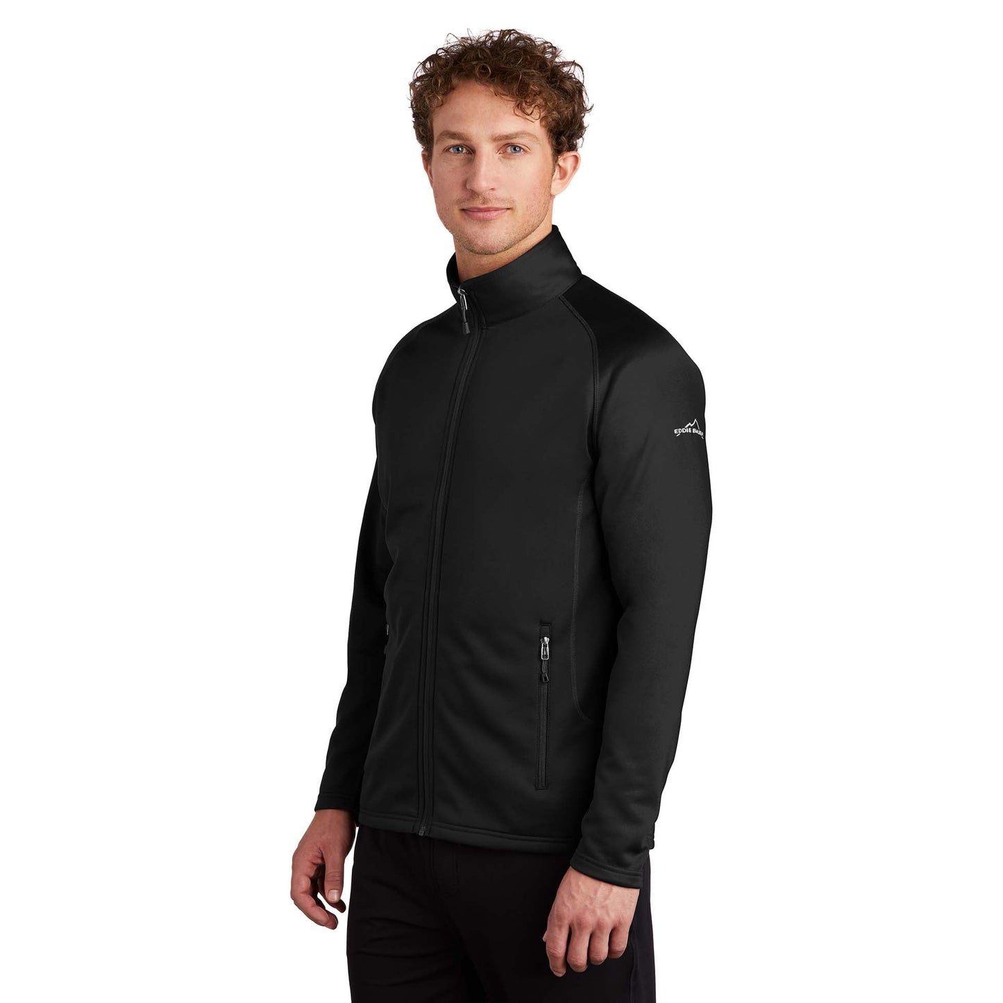 Black Sweatshirts - Eddie Bauer - Smooth Polyester Fleece