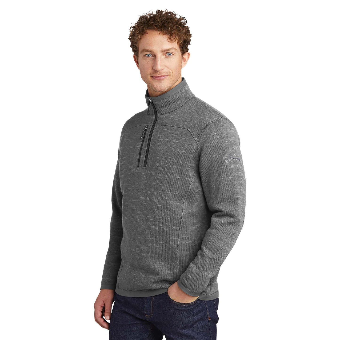 Black Fleece Sweatshirt - Eddie Bauer - Cozy Comfort