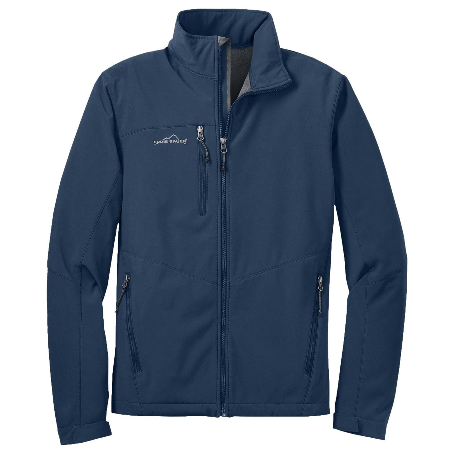 Black Soft Shell Jacket - Eddie Bauer - Weather Resistant