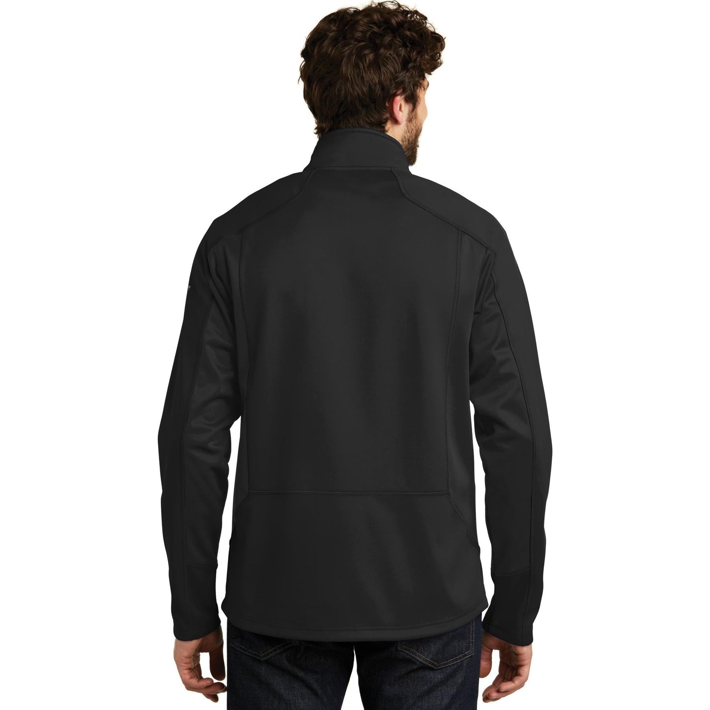 Black Soft Shell Jacket - Eddie Bauer - Waterproof Design