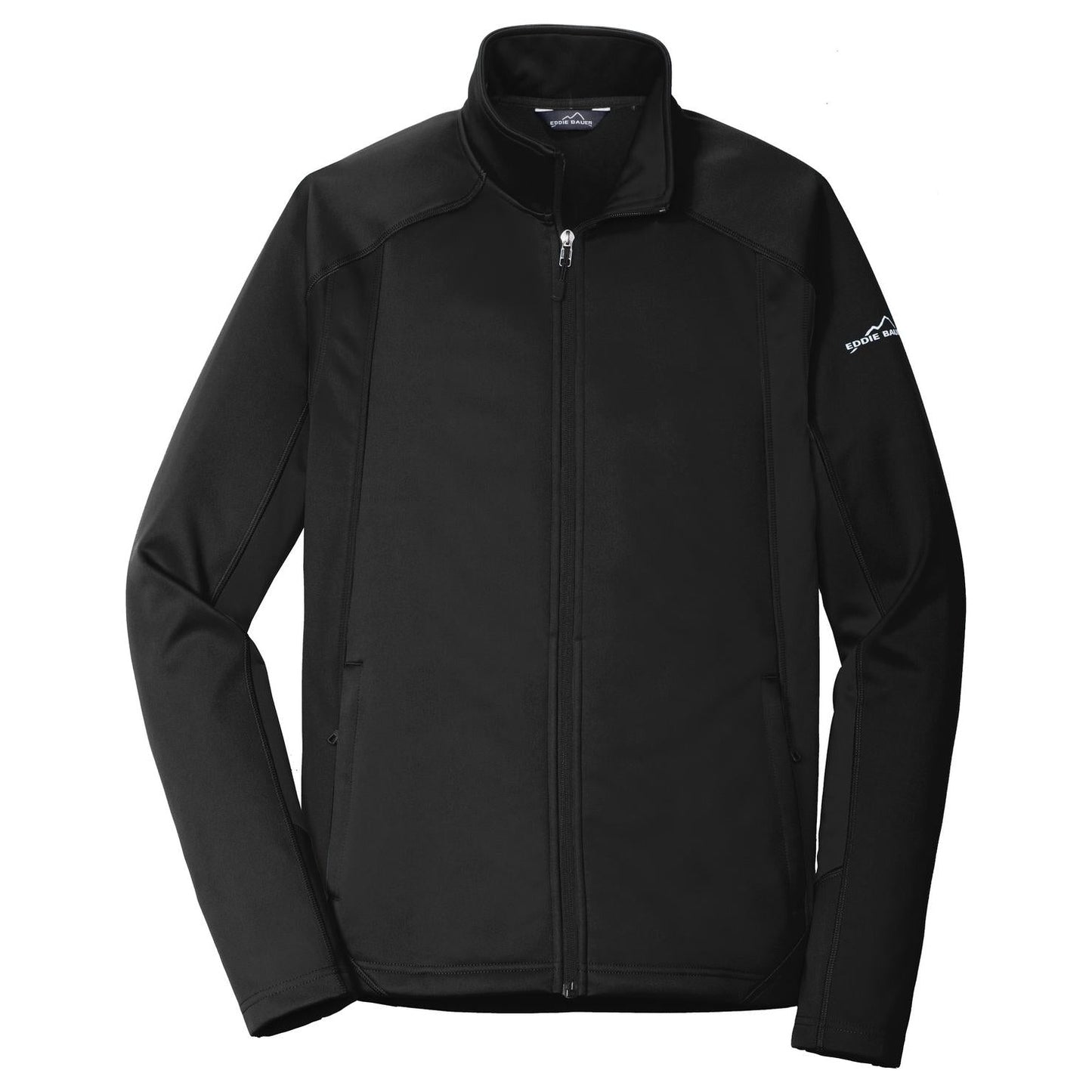 Black Soft Shell Jacket - Eddie Bauer - Waterproof Design