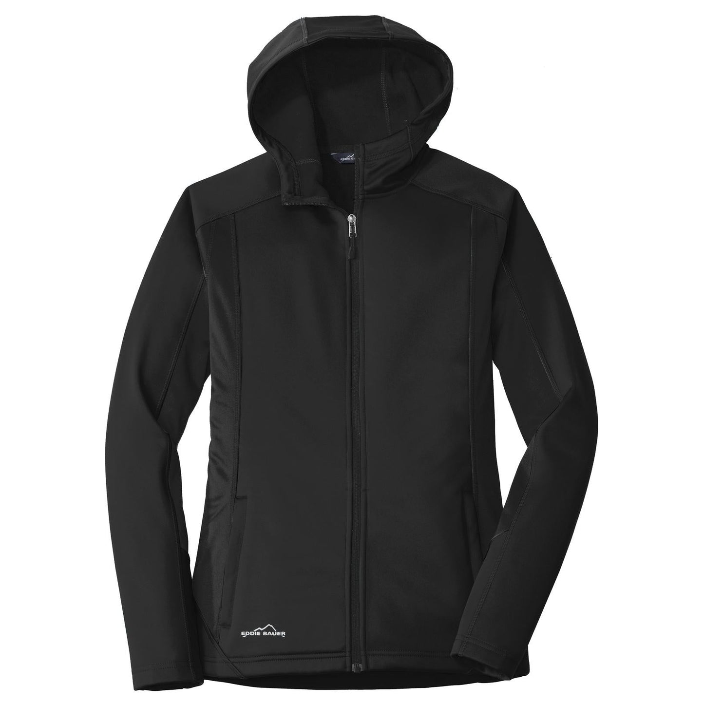 Black Soft Shell Jacket - Eddie Bauer - Waterproof Design