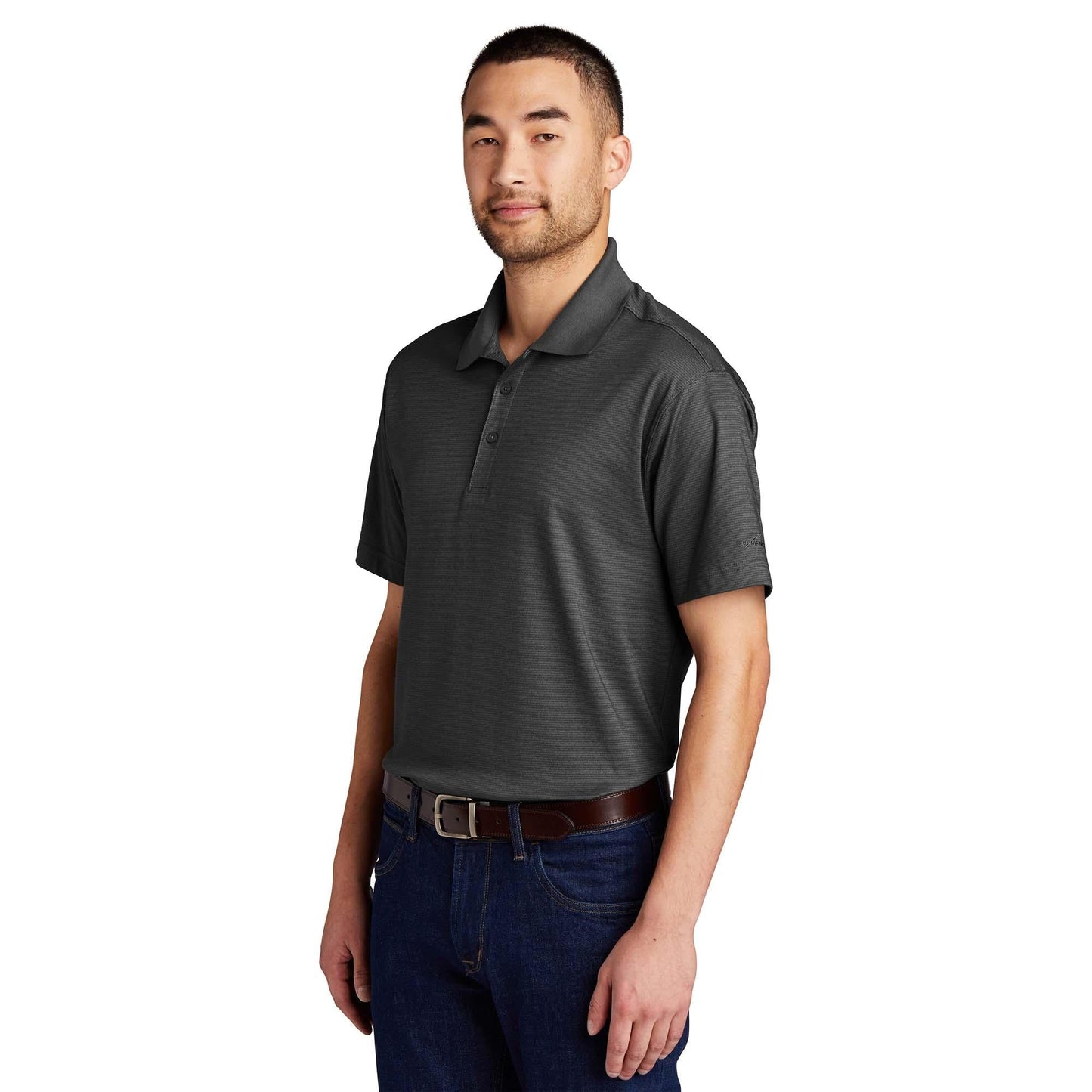 Black Performance Polo - Eddie Bauer - Moisture Wicking