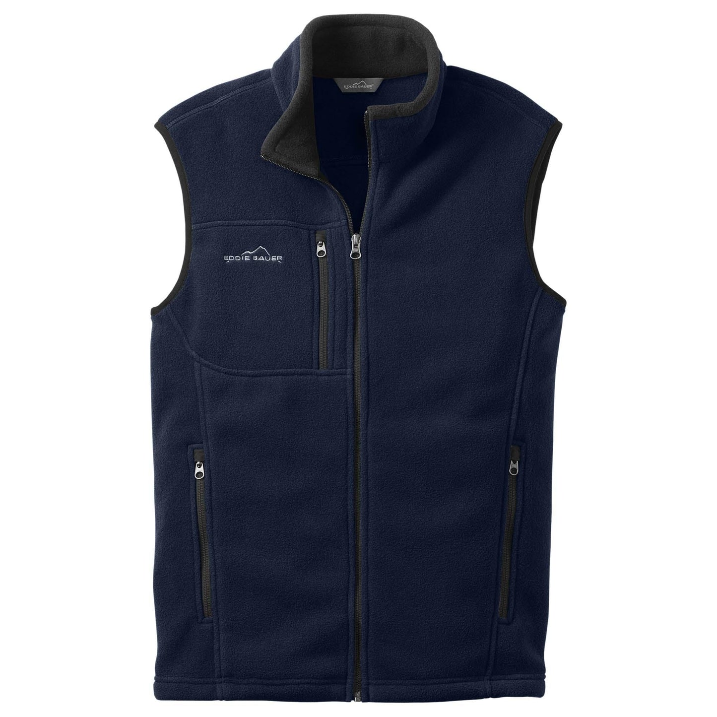 Black Fleece Vest - Eddie Bauer - Comfortable Style