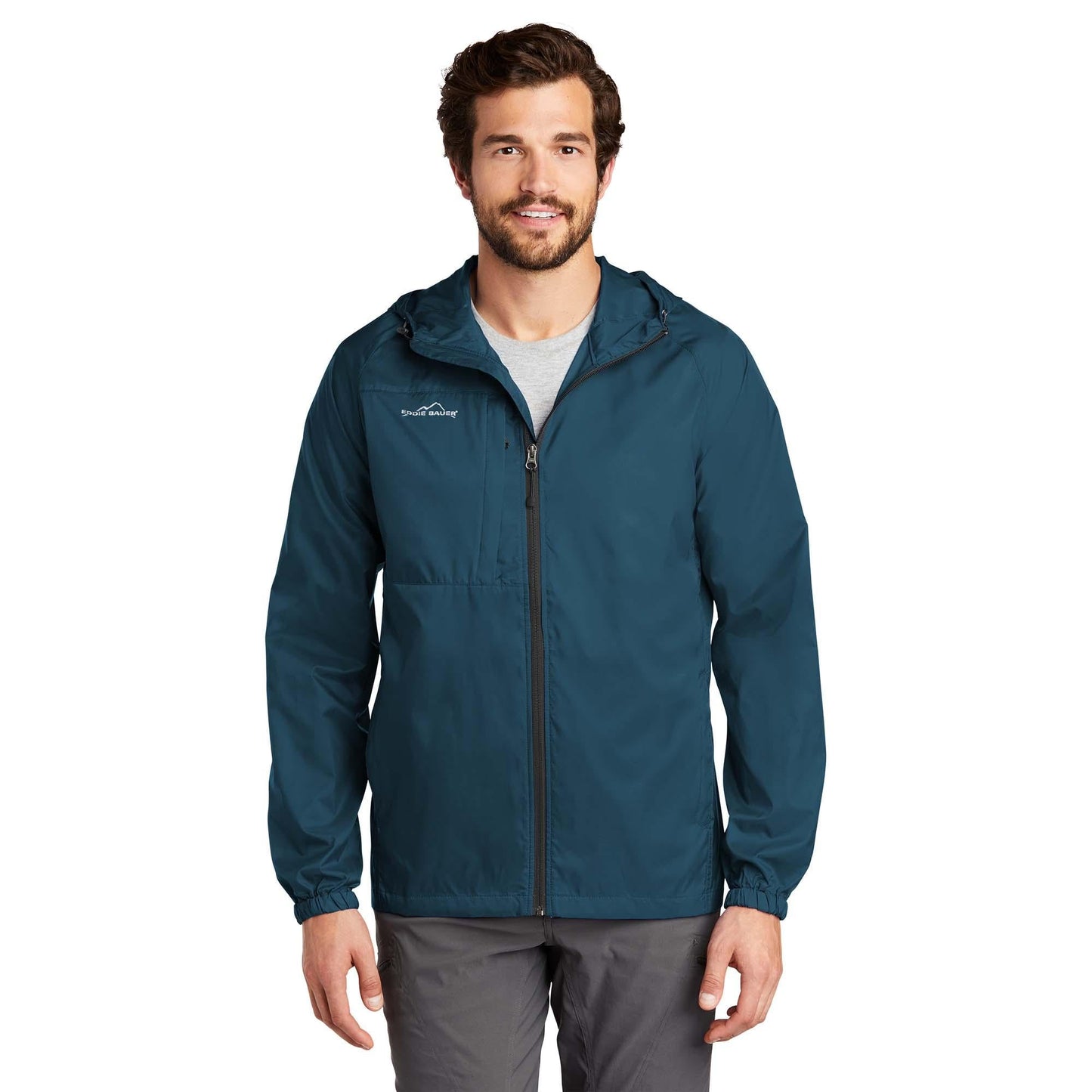 Black Wind Jacket - Eddie Bauer - Compact Design
