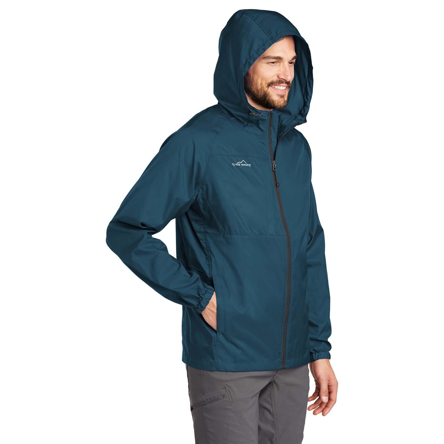 Black Wind Jacket - Eddie Bauer - Compact Design