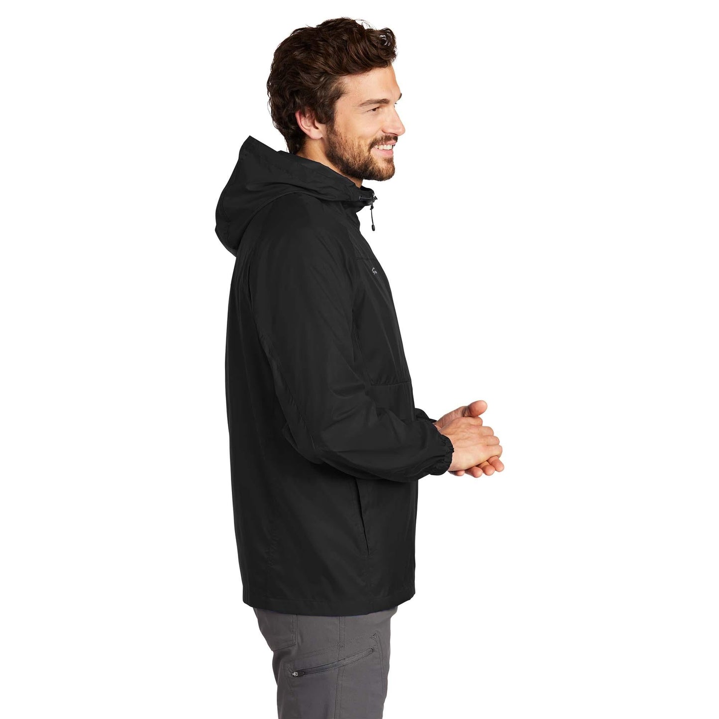 Black Wind Jacket - Eddie Bauer - Compact Design