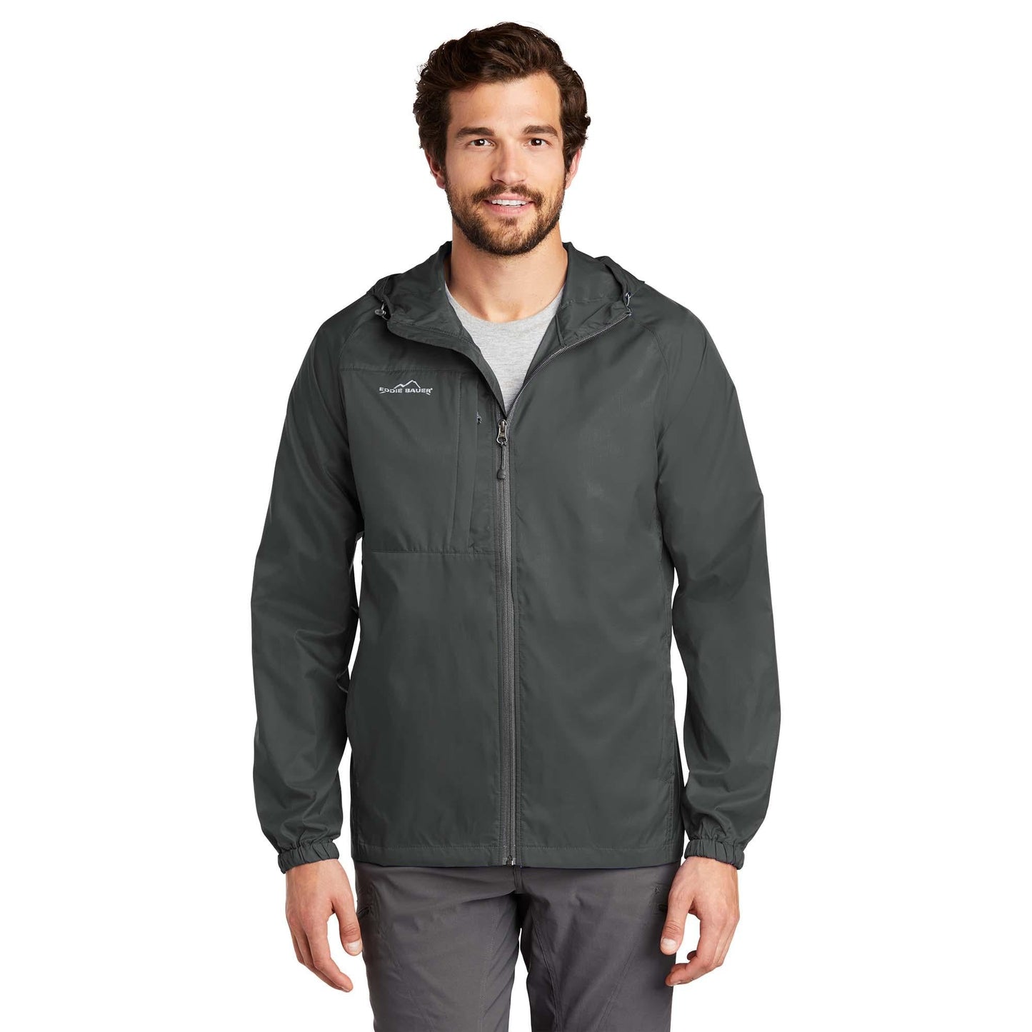 Black Wind Jacket - Eddie Bauer - Compact Design