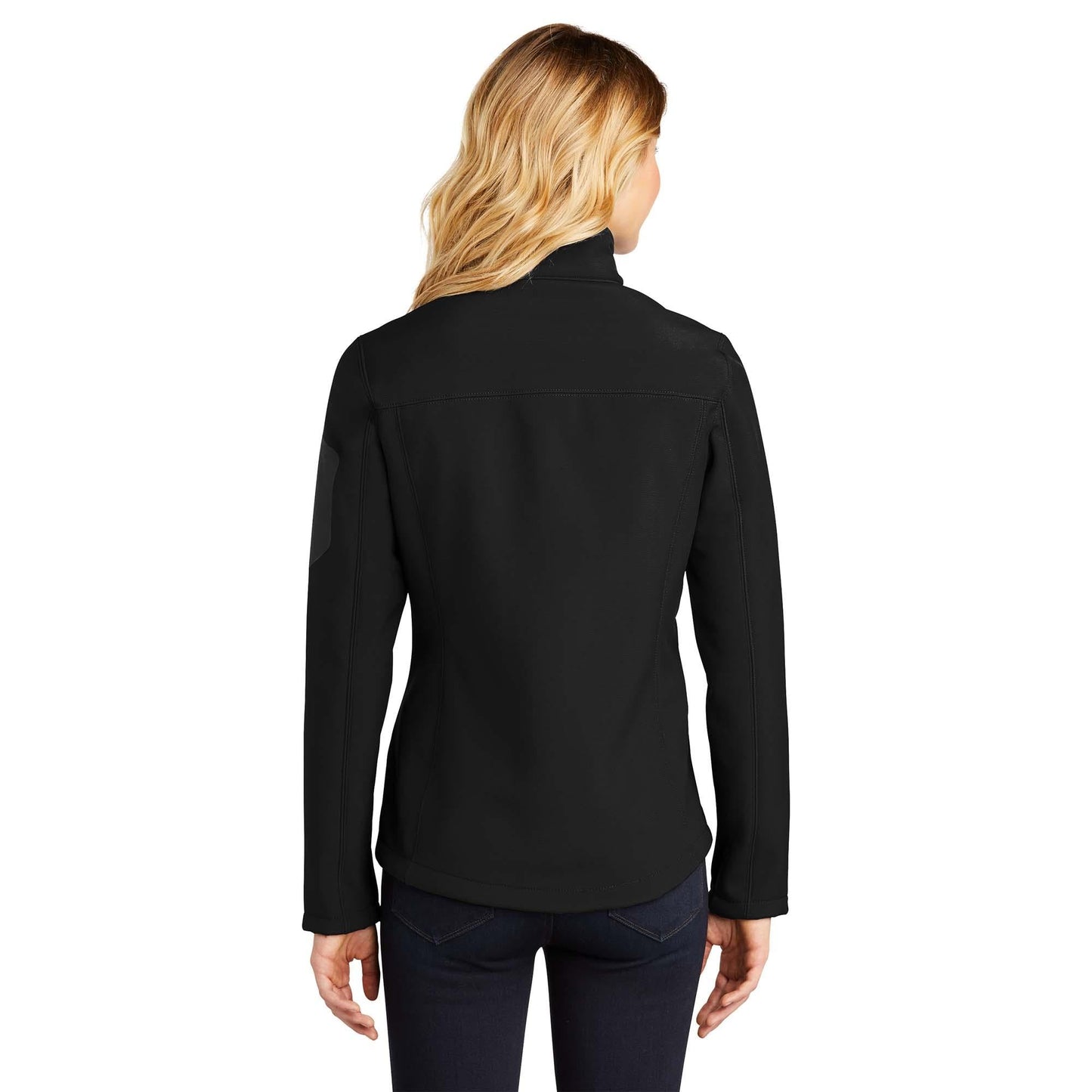 Black/Black Jacket - Eddie Bauer - Rugged Soft Shell