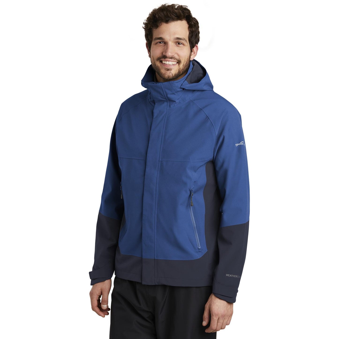 Black Waterproof Jacket - Eddie Bauer - WeatherEdge Tech