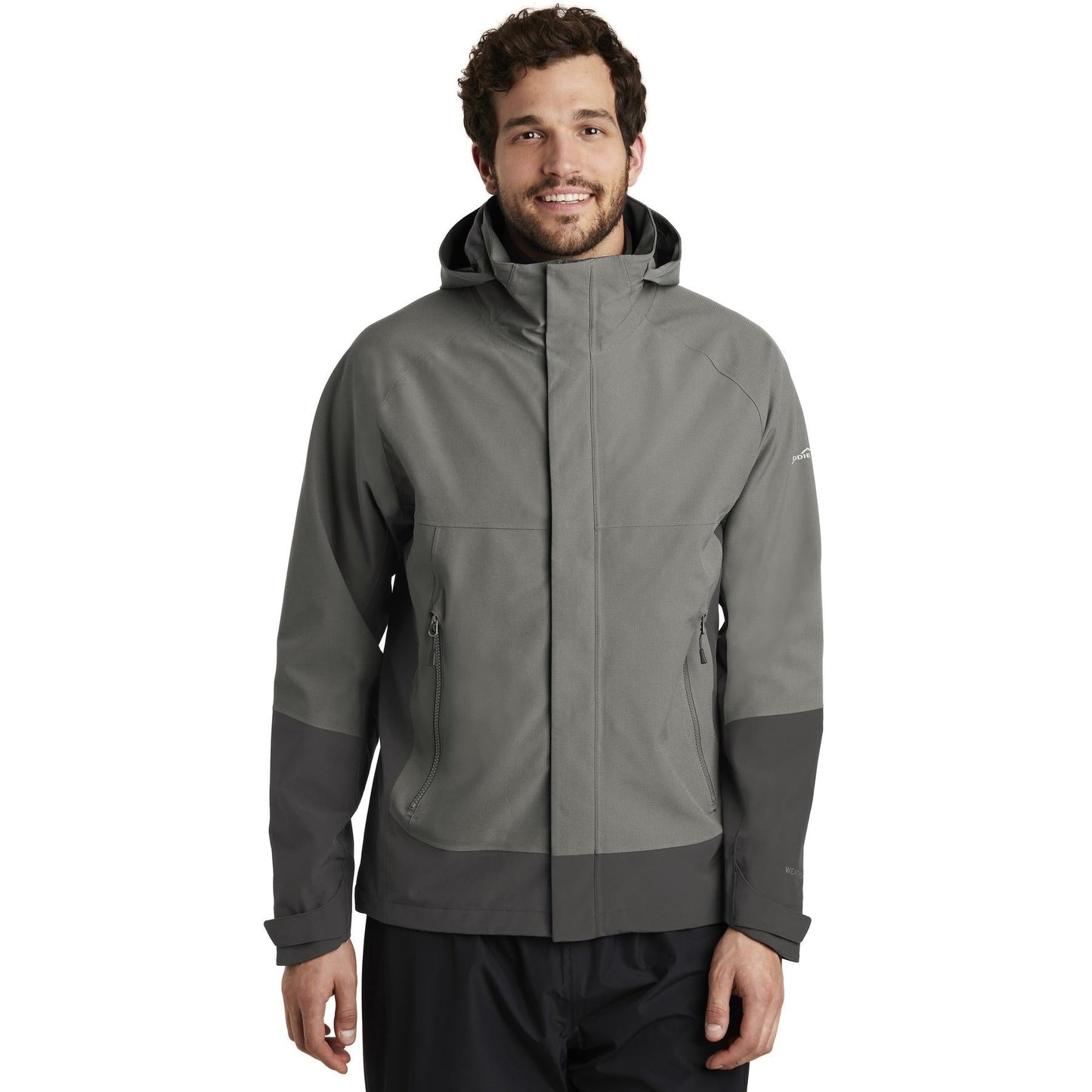 Black Waterproof Jacket - Eddie Bauer - WeatherEdge Tech