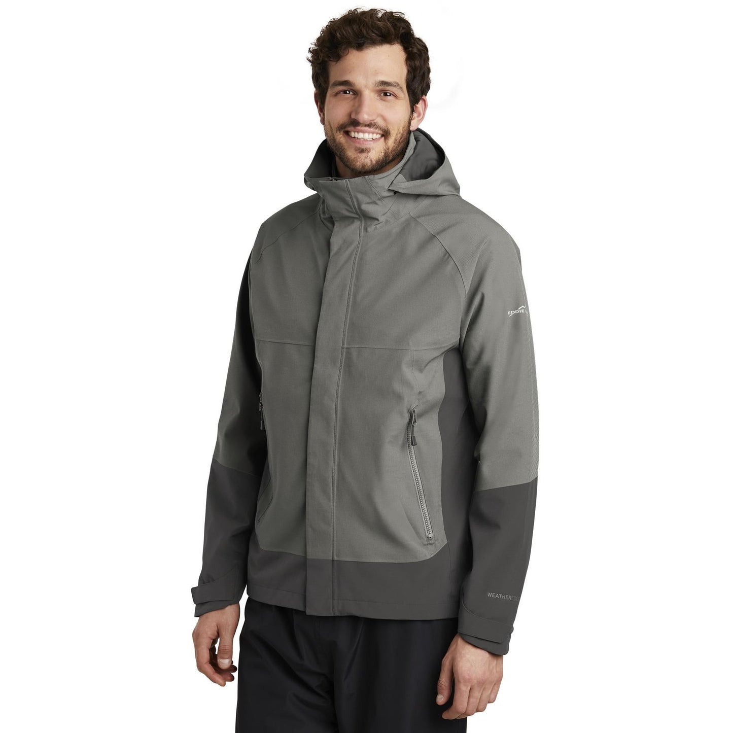 Black Waterproof Jacket - Eddie Bauer - WeatherEdge Tech