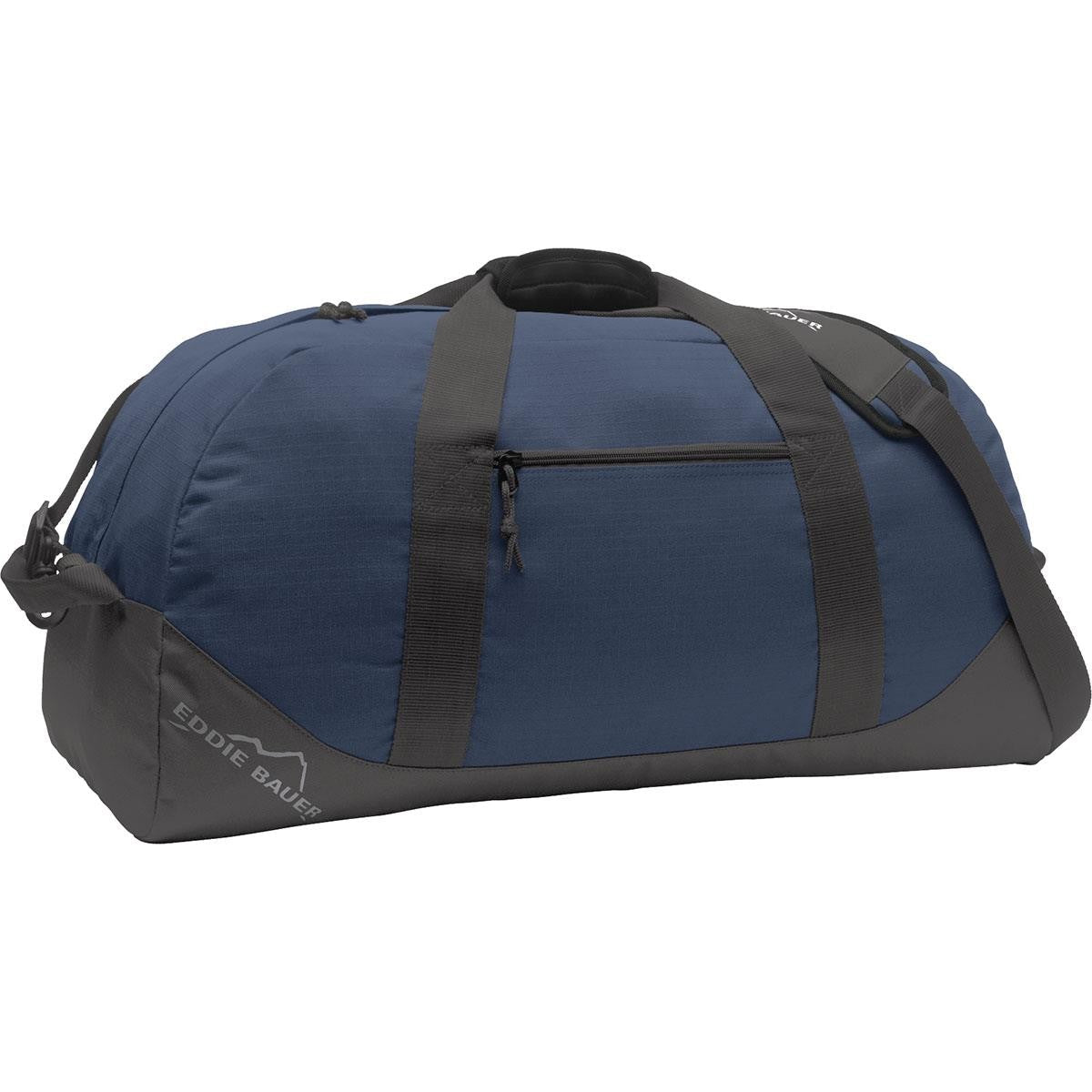 Black/Grey Steel Duffel Bags - Eddie Bauer - Durable Design