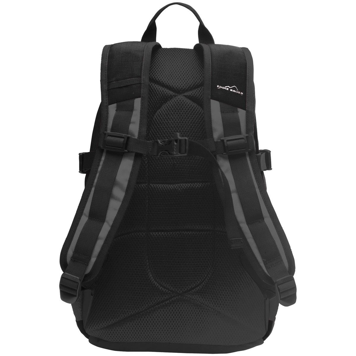 Black/Grey Steel Backpack - Eddie Bauer - Stylish Design