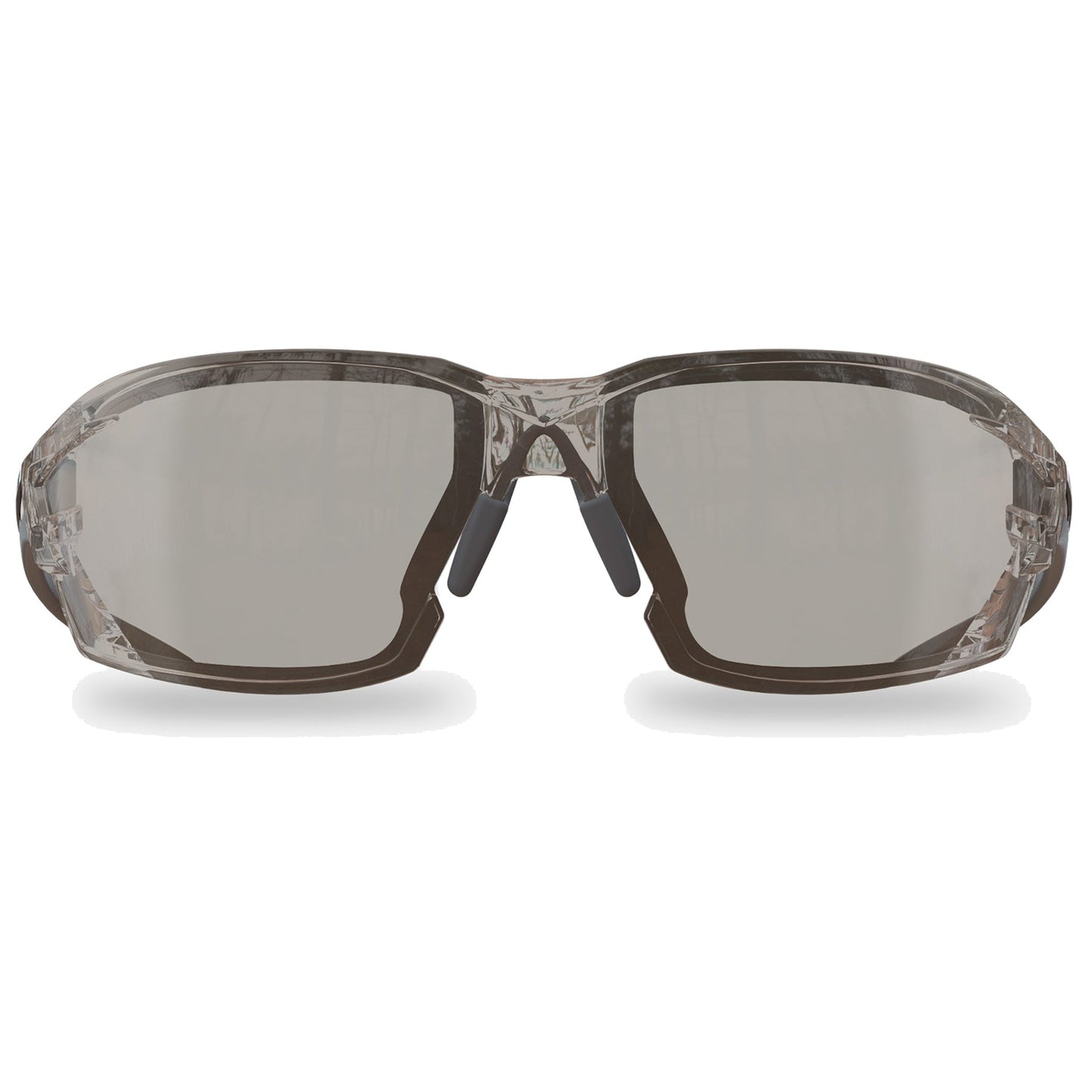 Clear Lens Glasses - Edge - Safety Black Frame