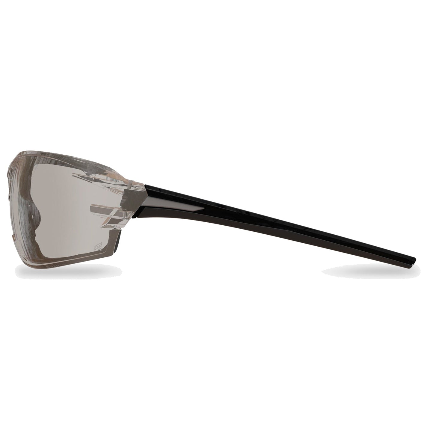 Clear Lens Glasses - Edge - Safety Black Frame