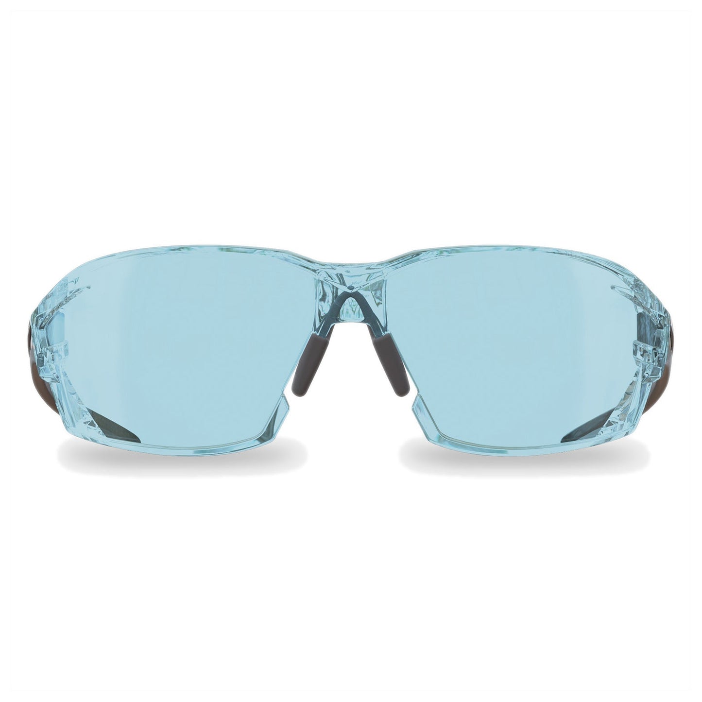 Clear Lens Glasses - Edge - Safety Black Frame