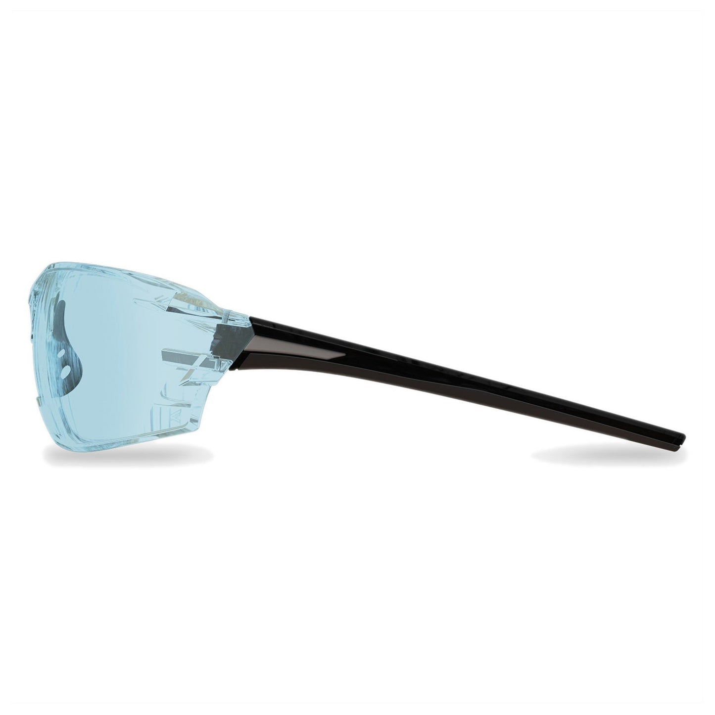 Clear Lens Glasses - Edge - Safety Black Frame