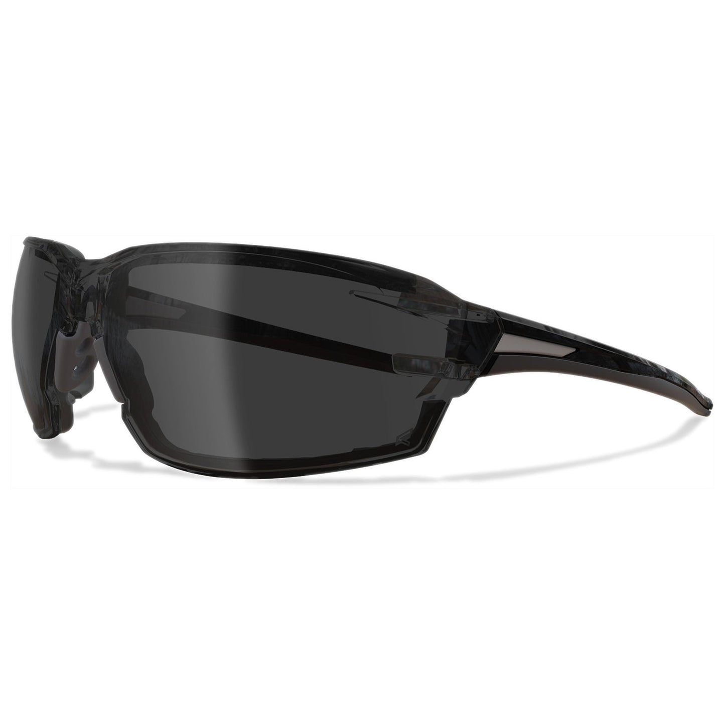 Clear Lens Glasses - Edge - Safety Black Frame