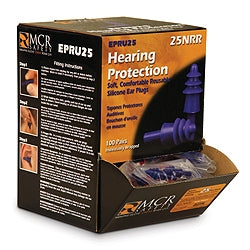 Ear Plugs - MCR Safety - Reusable Silicone