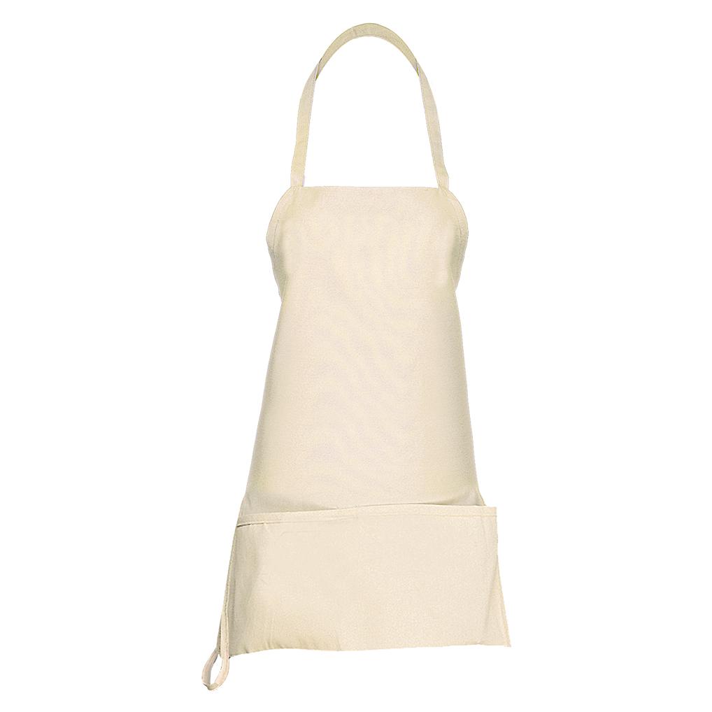 Tan Apron - ERB by Delta Plus - Durable Duck Canvas