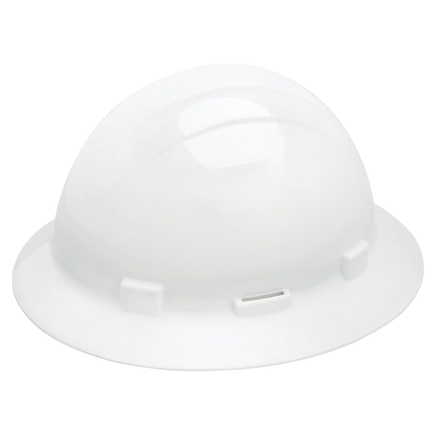 White Hard Hats - ERB - Full Brim Design
