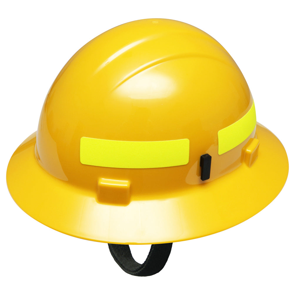 White Hard Hats - ERB - Full Brim Safety Design