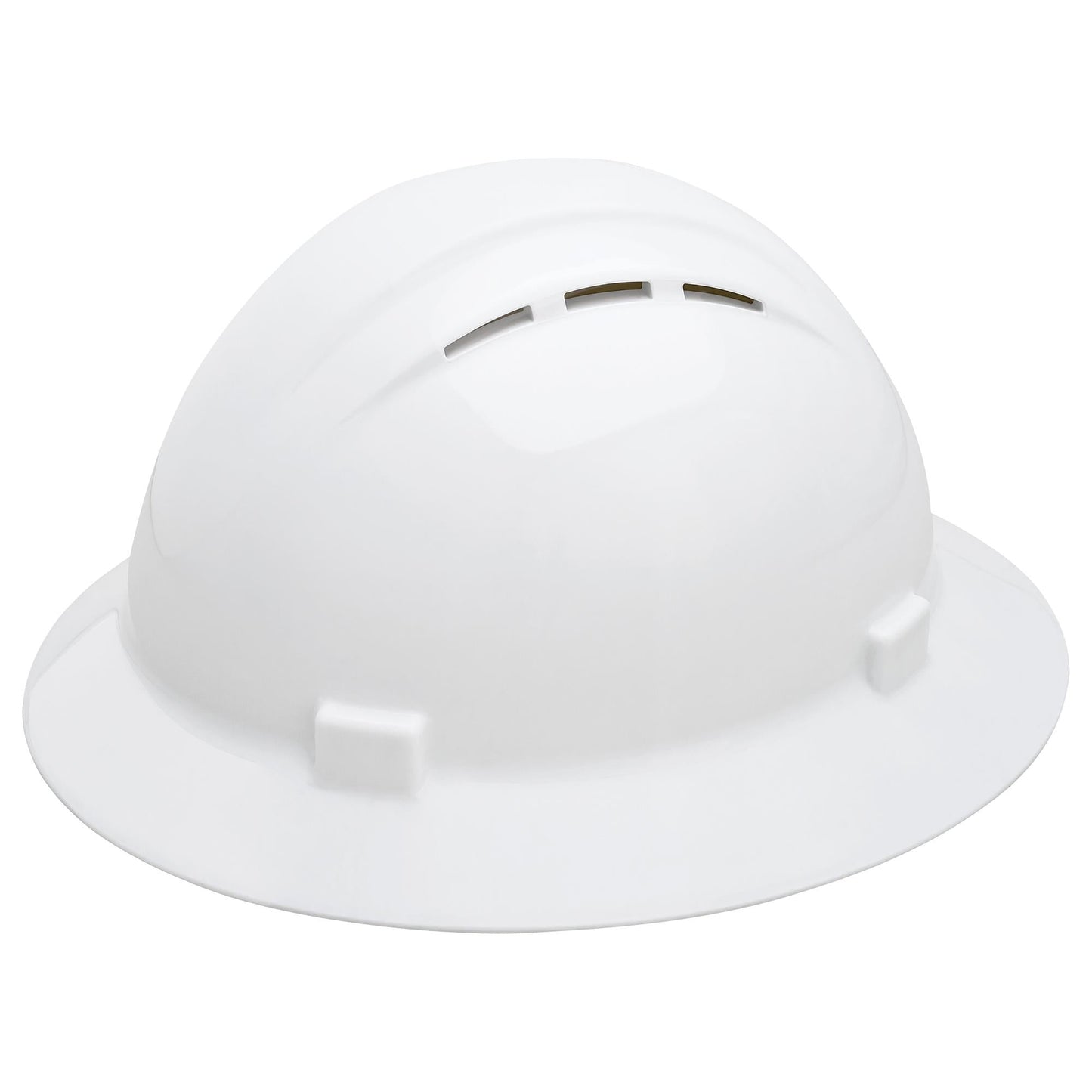 Hi-Viz Lime Hard Hats - ERB by Delta Plus - Vented Comfort