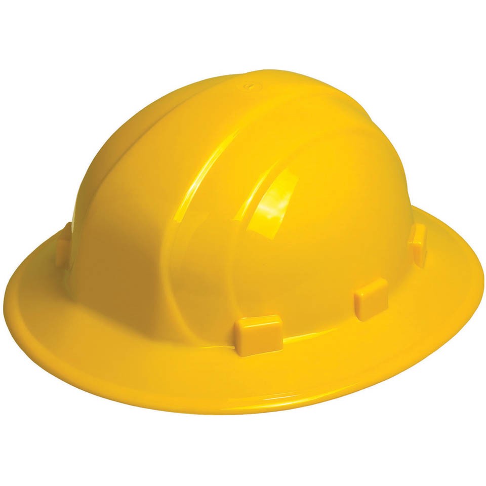Hi-Viz Orange Hard Hats - ERB - Durable Safety Helmet