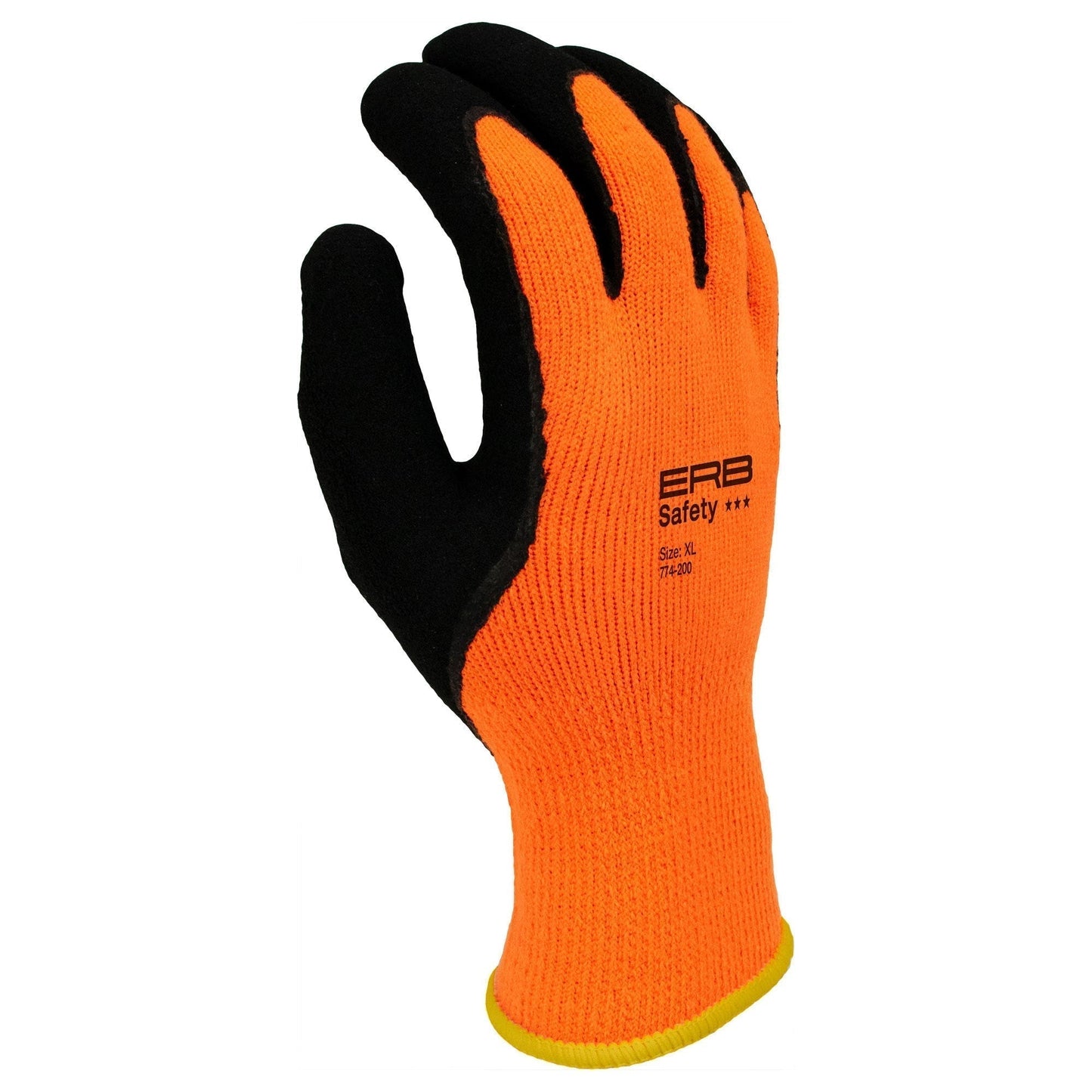 Orange Cold Resistant Gloves - ERB by Delta Plus - Extra Grip