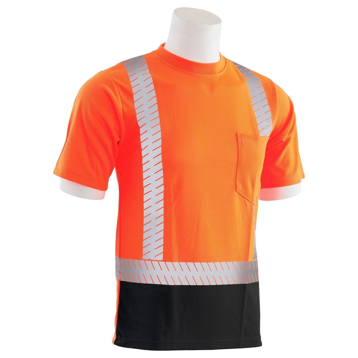 Yellow/Lime Safety Shirt - ERB - Moisture Wicking