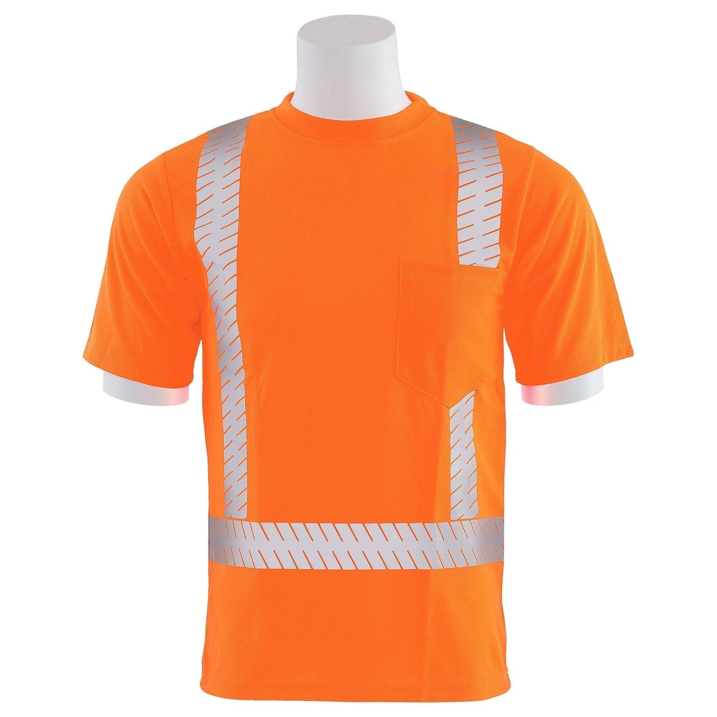Yellow/Lime Safety Shirt - ERB - Mesh, Moisture-Wicking