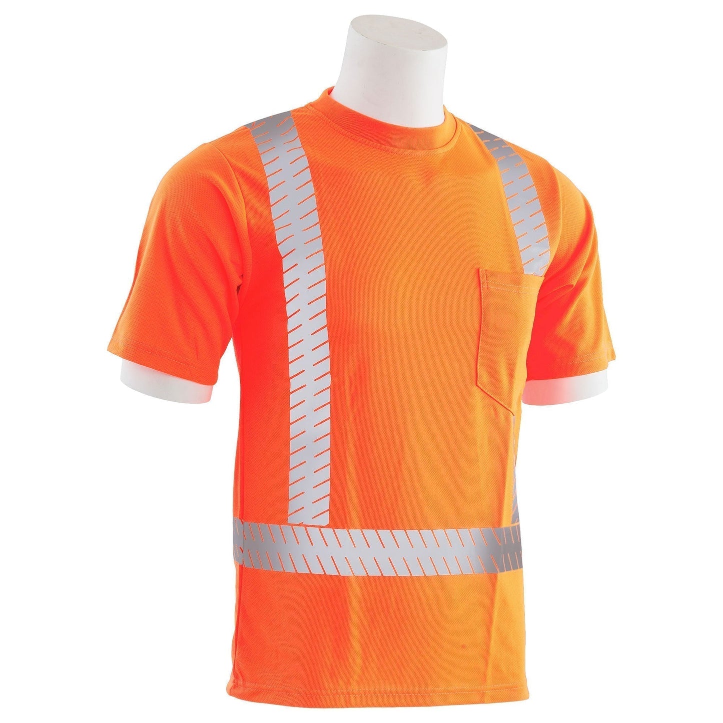 Yellow/Lime Safety Shirt - ERB - Mesh, Moisture-Wicking