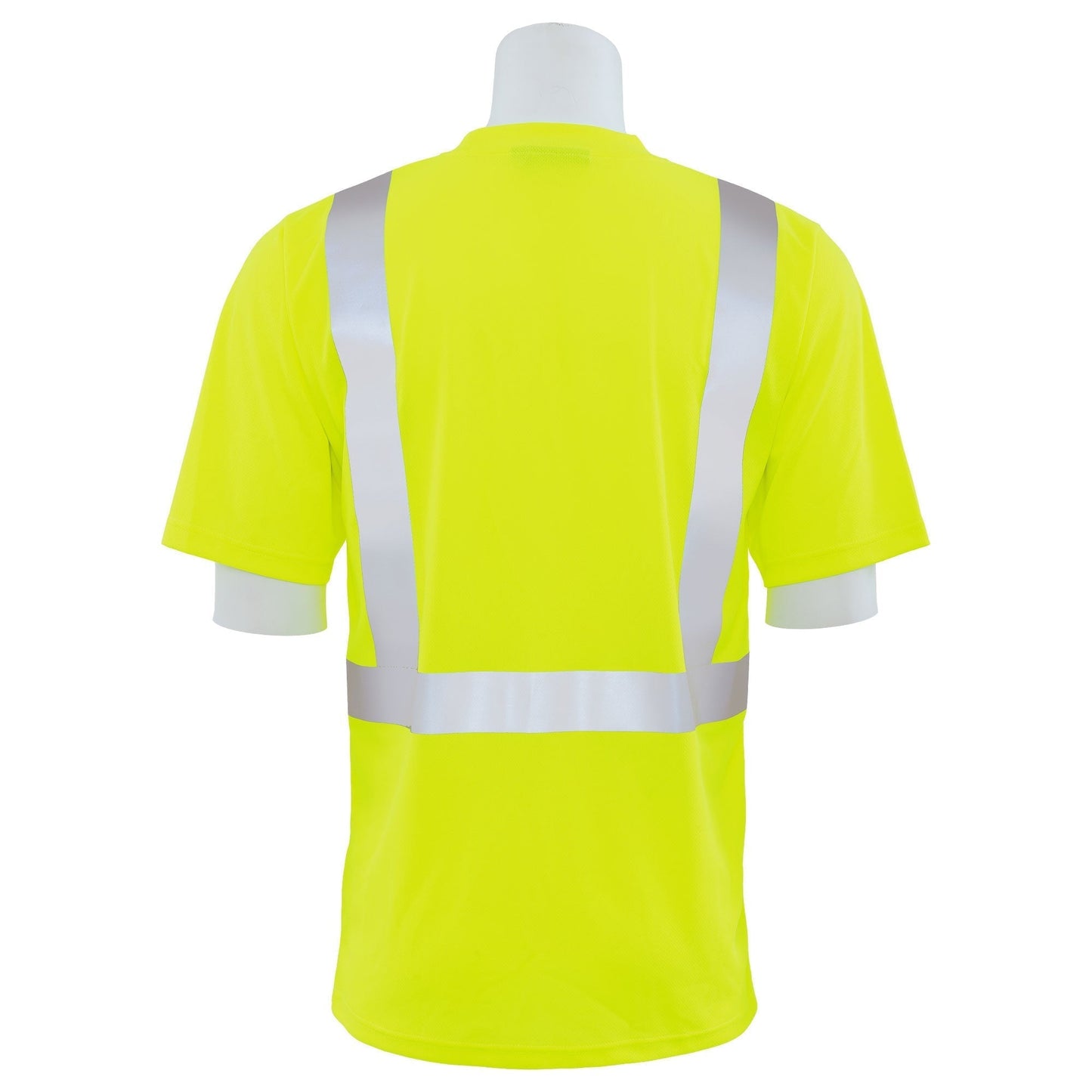 Yellow/Lime Safety Shirt - ERB - Moisture Wicking