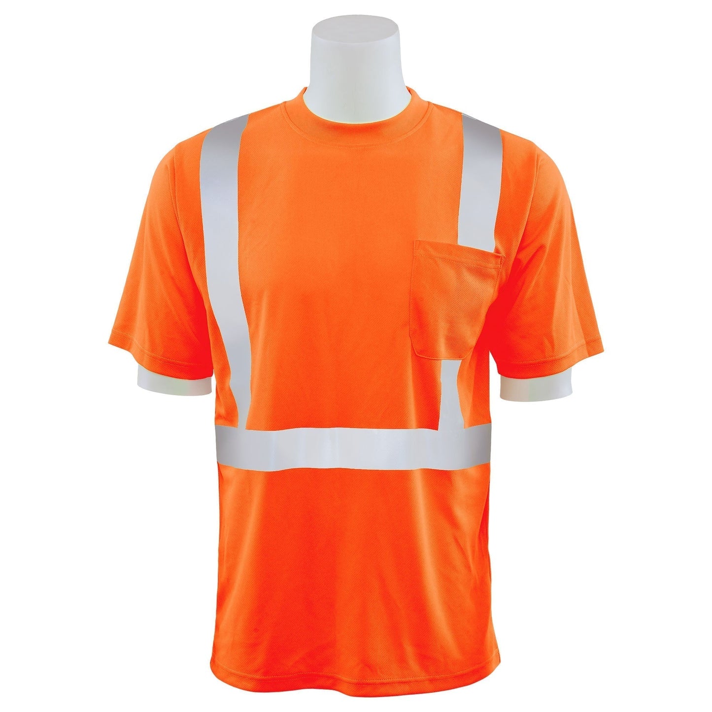 Yellow/Lime Safety Shirt - ERB - Moisture Wicking