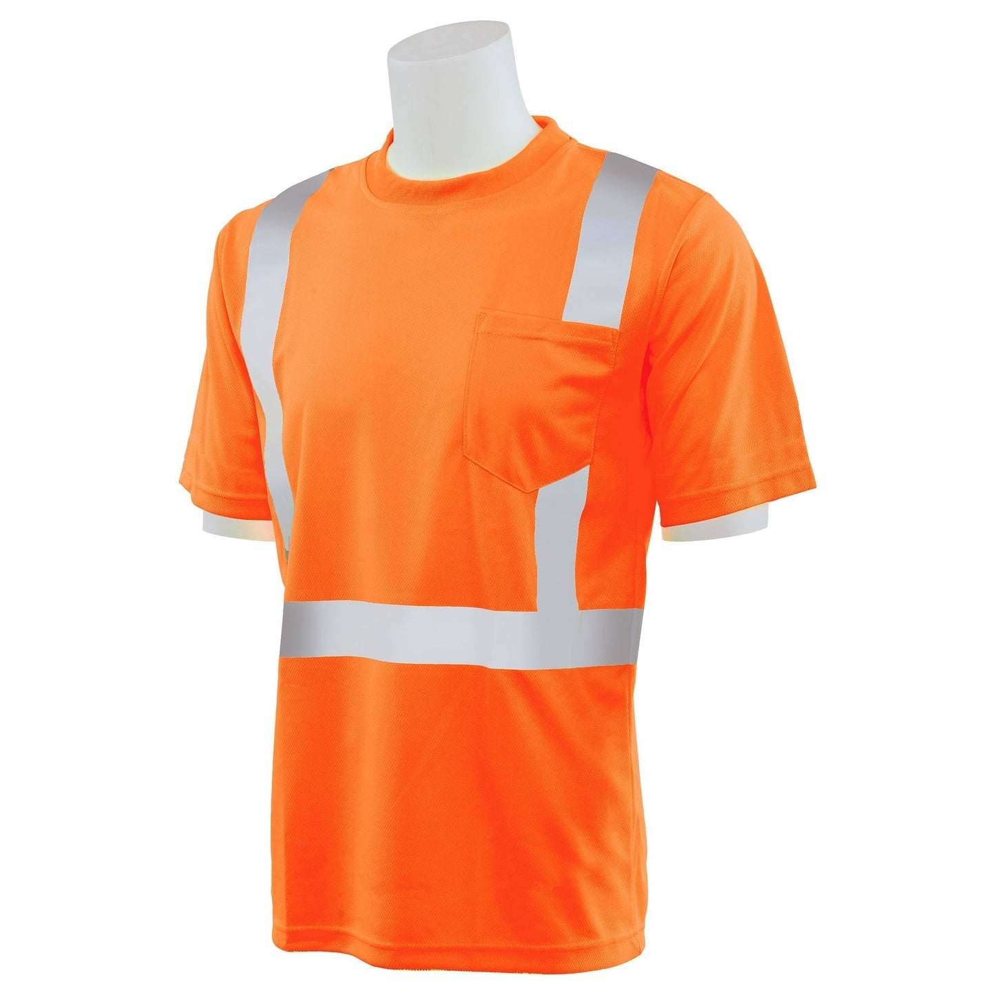 Yellow/Lime Safety Shirt - ERB - Moisture Wicking