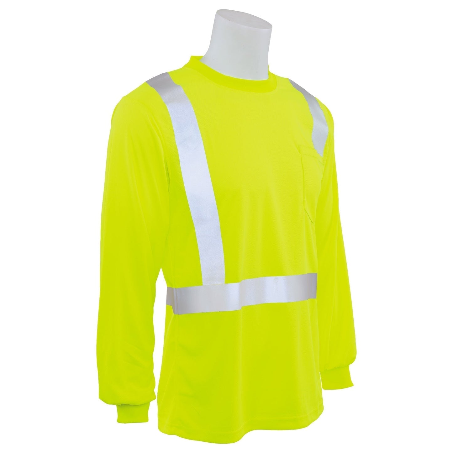 Yellow/Lime Safety Shirt - ERB - Comfortable Mesh Fabric